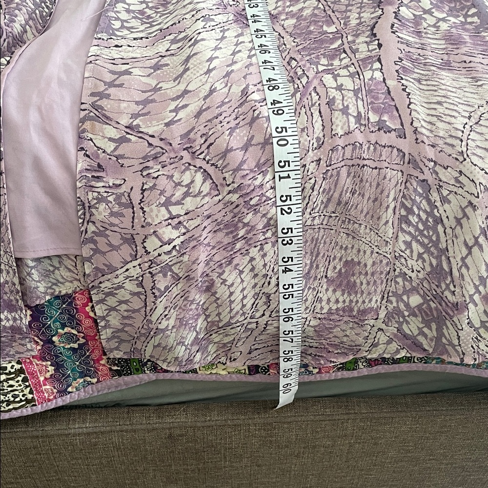 Lavender Patterned Maxi Dress - image 8